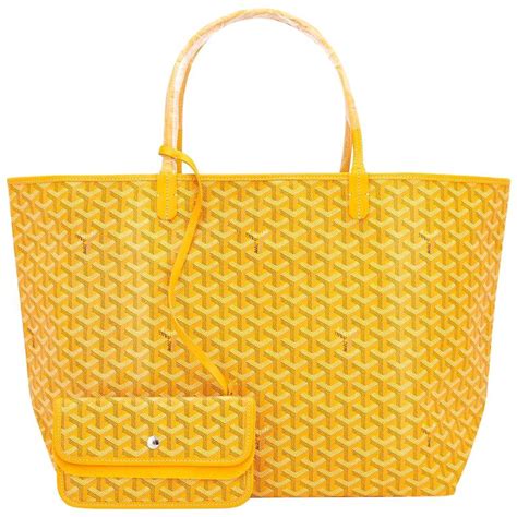 goyard jaune|authentic goyard handbags.